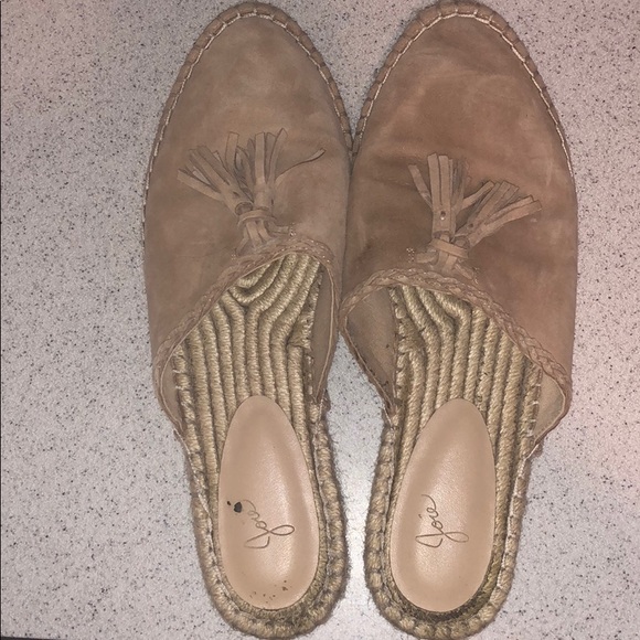JOIE Slip On Mules with Tassle - Picture 1 of 3